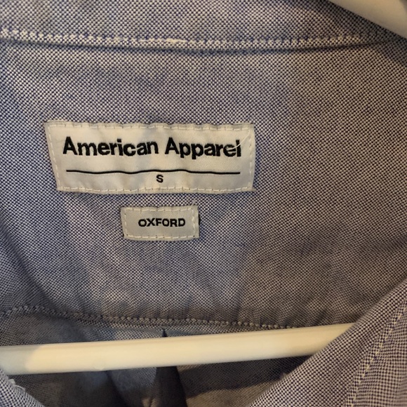 American Apparel Men’s Oxford - Picture 4 of 7